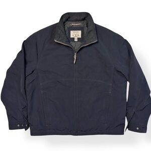 PACIFIC TRAIL Black Performance Jacket Zip Front Quilted Lining